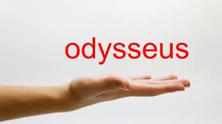 How to Pronounce odysseus  American English [upl. by Dimitri]