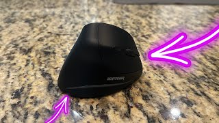 My Thoughts on This Wireless Vertical Ergonomic Mouse [upl. by Cerelia]