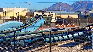 Abandoned Las Vegas Roller Coaster  Speed The Ride [upl. by Durnan136]