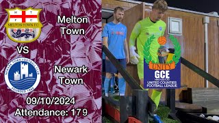 Melton Town 12 Newark Town United Counties Premier Division North 09102024 4K [upl. by Oberheim]