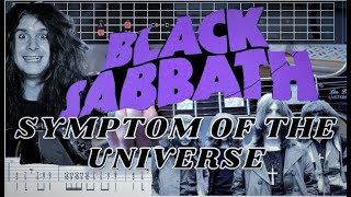 Black Sabbath  Symptom Of The Universe GUITAR LESSON WITH TABS LEARN IN 5 MINS [upl. by Niwrehs193]