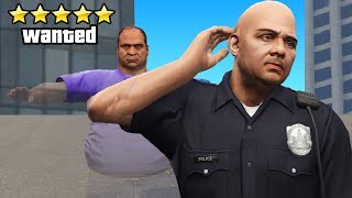 Using Invisible Super Powers To Hide From Cops GTA RP [upl. by Wehrle825]