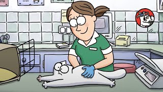 Catastrophic Visit of the Veterinarian  Simons Cat Extra [upl. by Sievert305]