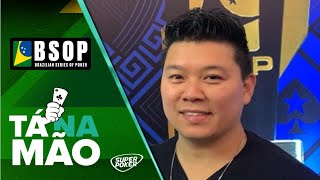 Tá na Mão Fabio Murakami usa bolha para blefar no BSOP SP [upl. by Heron]