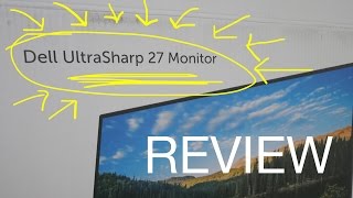 DELL ULTRASHARP U2715H 27quot REVIEW [upl. by Yenhoj]