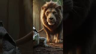 Animal Fusion Lion and Chrocodile shorts animalfusion [upl. by Assirod]