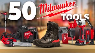 50 Milwaukee Tools You Probably Never Seen Before  Marathon Of Milwaukee Tools ▶2 [upl. by Shiverick]