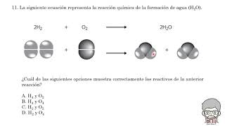 Pregunta 11  ICFES Ciencias NaturalesQuímica [upl. by Imeon]