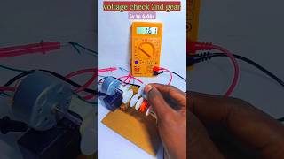 Voltage check of DC motor in 2nd gear shorts [upl. by Anytsyrk]