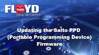 Updating SALTO PPD Firmware [upl. by Entruoc89]