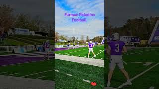 Furman Paladins Football vs Wofford furmanjoust furman football greenvillesm [upl. by Enyrb41]