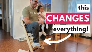 Stokke Tripp Trapp high chair review Best high chair for small spaces [upl. by Iva]