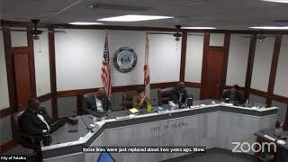 Palatka City Commission Meeting October 24 2024 [upl. by Rehttam]