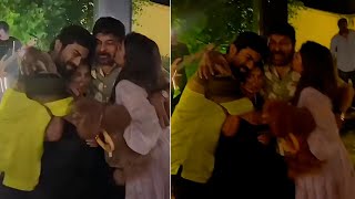 Chiranjeevi Family Diwali Celebrations Video Ram Charan Chiranjeevi Sushmita Upasana  Nakshatra [upl. by Dylana732]