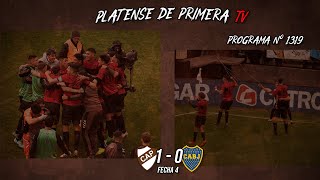 Platense 1 0 Boca Platense de Primera TV  Programa N°1319 [upl. by Ydorb]