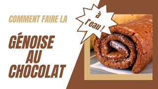 Génoise au Chocolat  Recette FACILE et INRATABLE [upl. by Awe]