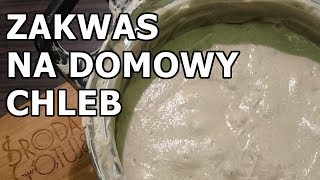 Zakwas na domowy chleb ze schematem działania [upl. by Copland]