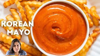 Spicy Korean Mayo Gochujang Mayonnaise [upl. by Ataymik]