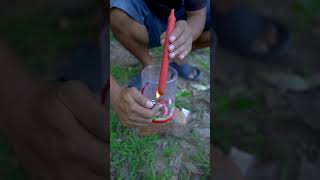 Bushcraft Skills Very Simple and Very Useful In Forest survival camping outdoor bushcraft fores [upl. by Gnik]