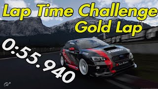 Gran Turismo 7  Lap Time Challenge  Gold Lap  Sardegna Road track C  WRX Gr4 GT7 PS5 [upl. by Enaywd187]