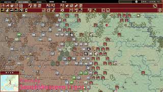 War in the East 2 Turn 6 Soviet Campaign [upl. by Nnayar]