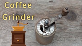 Coffee Machine Grinder Restoration [upl. by Lauer]