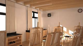 Painting Studio 3D Model [upl. by Arratal]