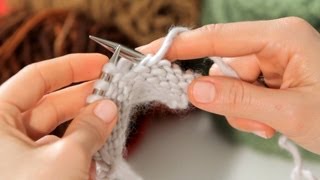 How to Do a Purl Stitch  Knitting [upl. by Akener201]