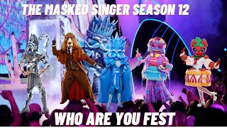 The Masked Singer Season 12 Who Are You Fest Recap amp Review [upl. by Inoue]