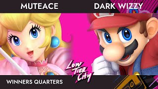 Low Tier City 2023  Winners Quarters  26R  MuteAce Peach VS Dark Wizzy Mario  SSBU [upl. by Tobe]