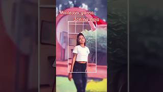 Maile Maya garna Janina holaDipak limbuNepali adhunik song dance shorts 🔥🔥shorts youtubeshorts [upl. by Gayel715]