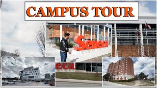 SENECA COLLEGE CAMPUS TOUR  TORONTO ONTARIO [upl. by Yeclek]