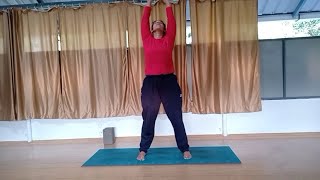 ശരീര സഞ്ചാലനം loosening practice before doing yoga practice improves blood circulationflexibility [upl. by Anhaj131]