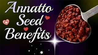 Annatto Seed Health Benefits  IN ONE MINUTE [upl. by Humpage299]