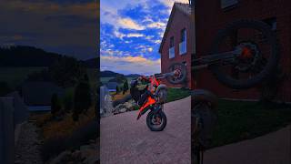 KTM EXC 300 2Stroke WHEELIES 🔥 Enduro Training 2stroke ktm wheelie [upl. by Solnit]