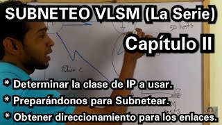 SUBNETEO VLSM Capítulo II Preparándonos para Subnetear Pasos Previos Enlaces [upl. by Ailero]