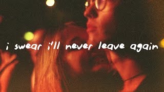 keshi  i swear ill never leave again Lyrics [upl. by Friedrick193]