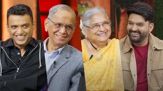 Great Minds Greater Laughs Narayana amp Sudha Murthy Deepinder Goyal  The Great Indian Kapil Show [upl. by Maxine]