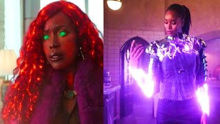 Titans Season 3x7  Starfire kill Mob Boss amp Blackfire Suit up Clip  HD Scene [upl. by Mure]