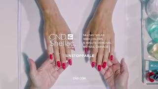 CND™ SHELLAC™  No Nail Damage [upl. by Elstan]