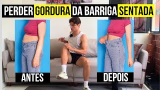 10 MINUTOS DE TREINO NA CADEIRA PARA Perder GORDURA DA BARRIGA [upl. by Hersch]