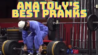 5 minutes of the BEST gym PRANKS by Anatoly  Funny af [upl. by Adiel]