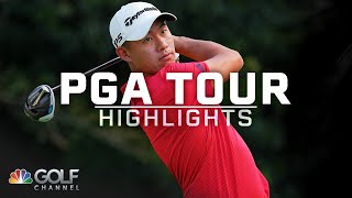 PGA Tour Highlights 2023 ZOZO Championship Round 1  Golf Channel [upl. by Ivor364]