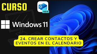 24  Crear Contactos y Eventos en el Calendario en pocos minutos [upl. by Eessej]