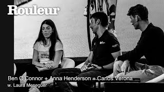 Ben O’Connor Anna Henderson and Carlos Verona  Rouleur Live 2022 [upl. by Nauqat]