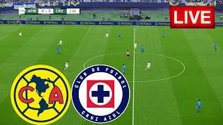 🔴EN VIVO CF América vs Cruz Azul  México  Liga MX 2425  Partido en Vivo Hoy [upl. by Nodaj641]