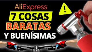 7 GADGETS DE CICLISMO DE ALIEXPRESS QUE SUPERAN A LOS DE MARCA Y SON BARATÍSIMOS 🚲 SALUD CICLISTA [upl. by Hcurob]