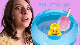 Cotton candy in your house CRAZART Real cotton candy maker Review [upl. by Mala687]