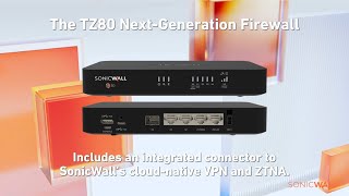 The SonicWall TZ80 SOHO Appliance is So Much More than just a Firewall [upl. by Adelric258]