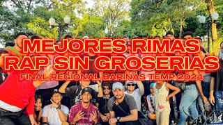 RESUMEN MEJORES RIMAS FINAL REGIONAL RAP SIN GROSERIAS BARINAS [upl. by Aletsirc]